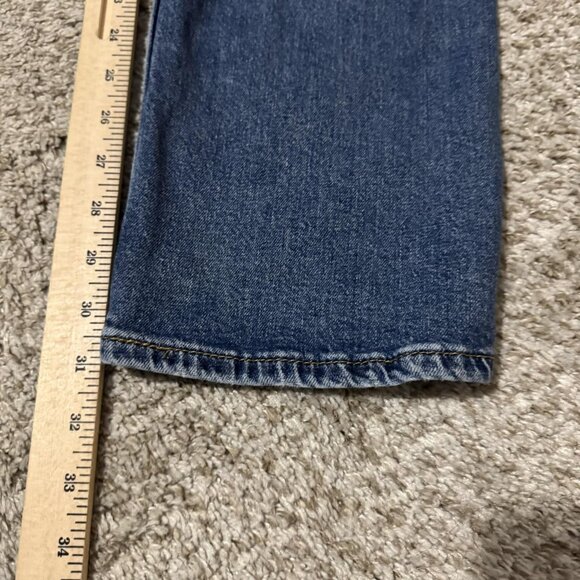 Levis 514 Jeans Mens 32x32 Blue Denim Straight Leg Medium Wash Casual Classic - Picture 10 of 10